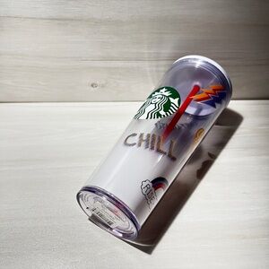 STARBUCKS- Chill Summer Graffiti Acrylic Tumbler